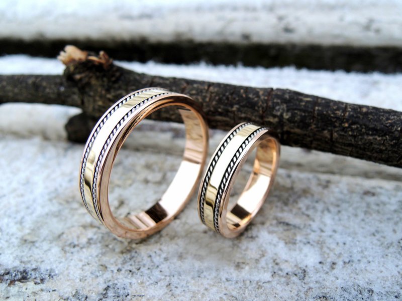 La combinaison de plusieurs types de métal La combinaison de plusieurs types de métal