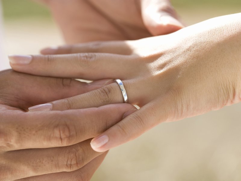 Décoration de mariage en or blanc Décoration de mariage en or blanc