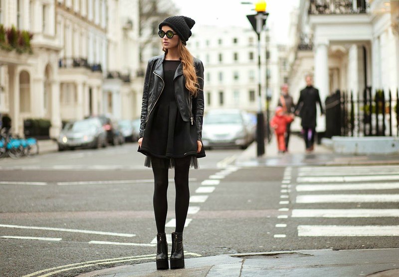 Look élégant en noir Look élégant en noir