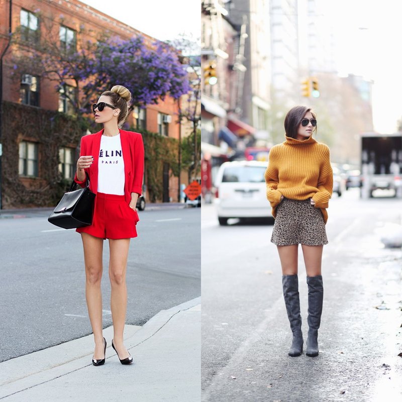 Printemps élégant s'incline en short. Printemps élégant s'incline en short.