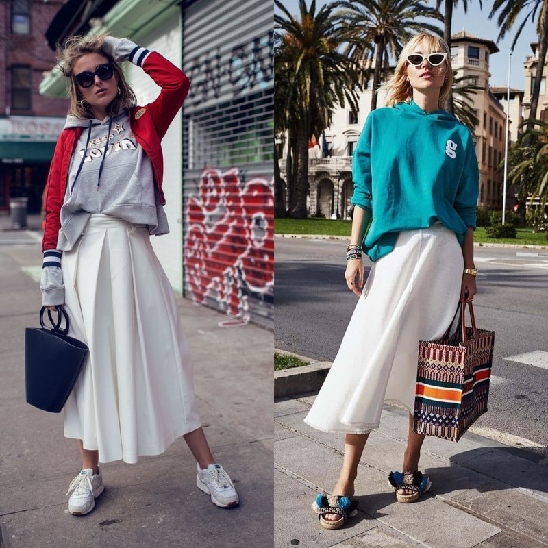 Jupes sport chic Jupes sport chic