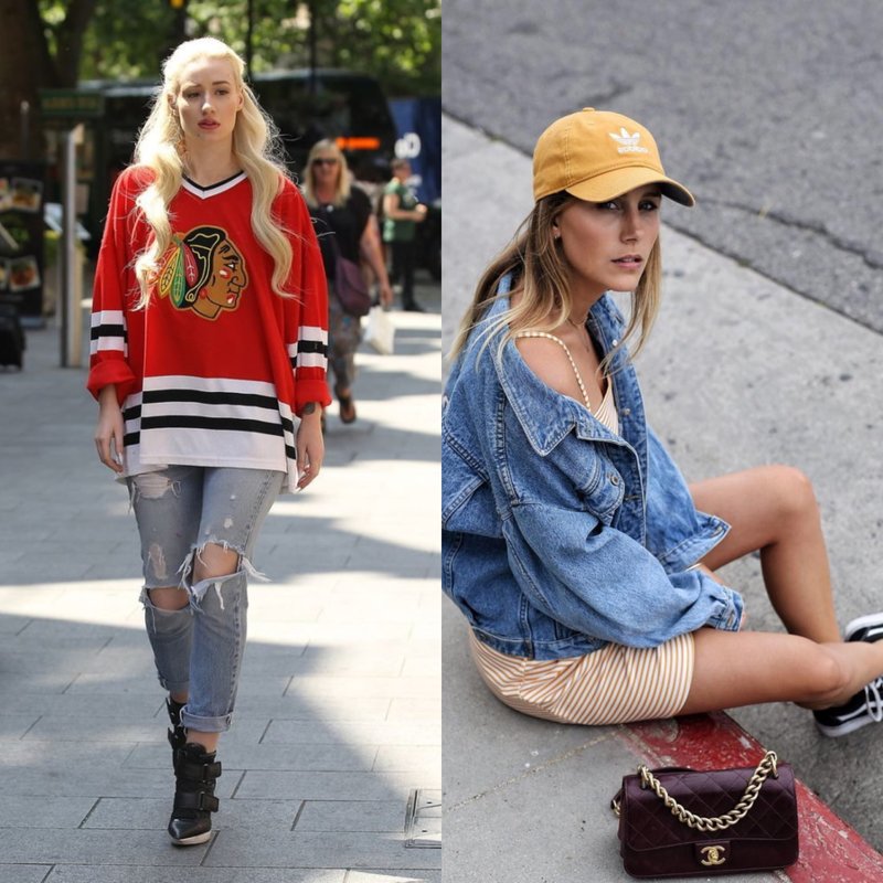 Noeuds fantaisie dans un style sport chic Noeuds fantaisie dans un style sport chic