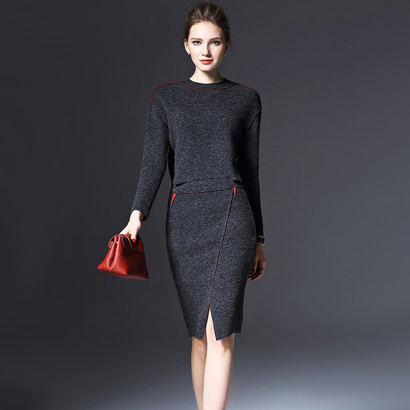 Robe d'hiver de bureau Robe d'hiver de bureau