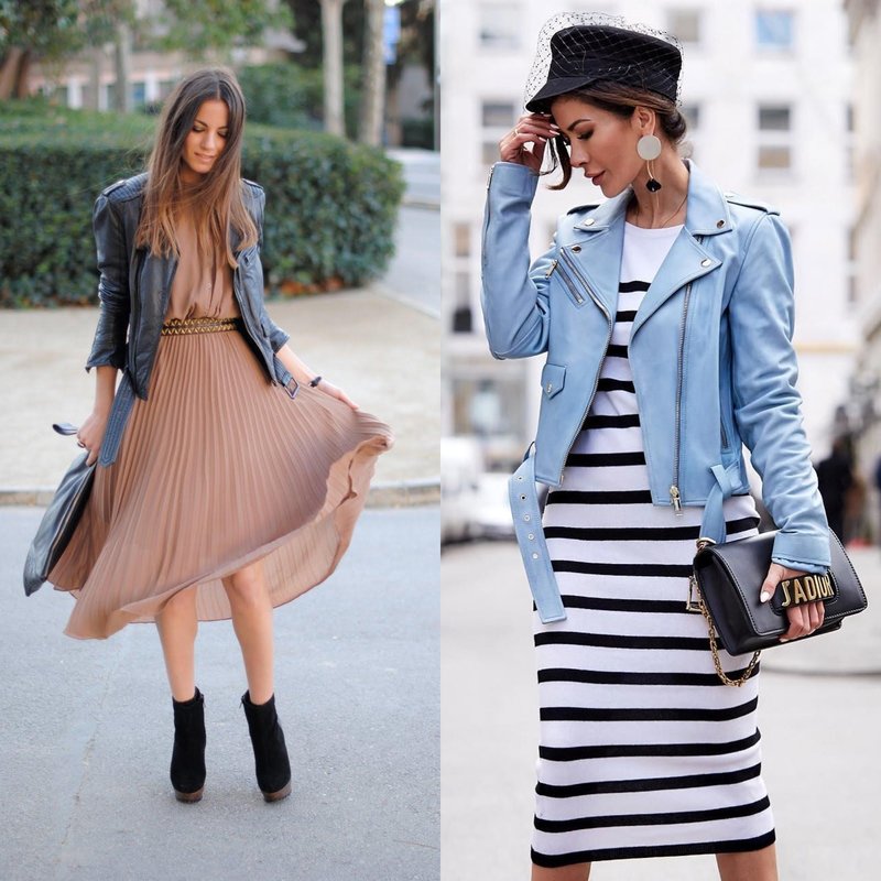 Printemps à la mode s'incline dans les robes Printemps à la mode s'incline dans les robes