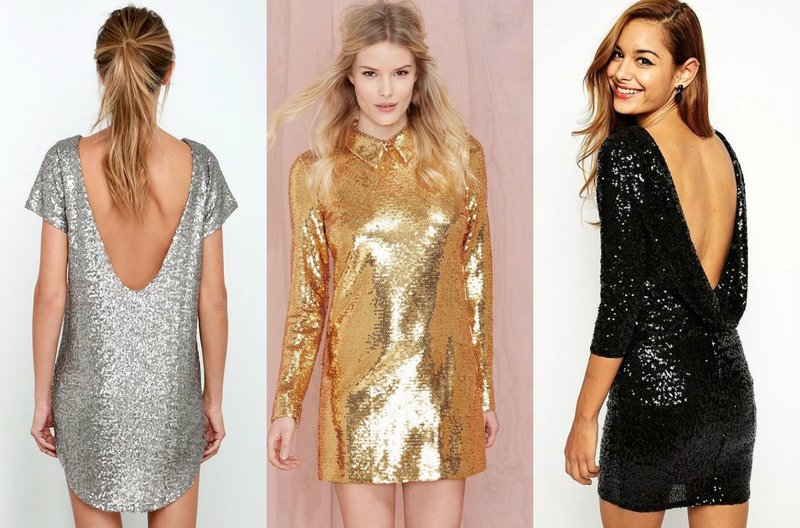 Robes à paillettes et plumes Robes à paillettes et plumes