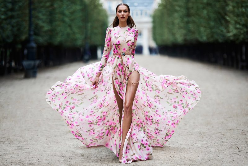 Robe d'été au sol Robe d'été au sol