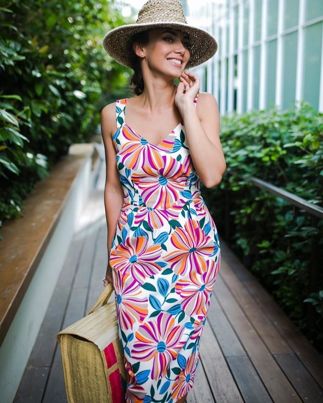 Robe d'été à imprimé floral Robe d'été à imprimé floral