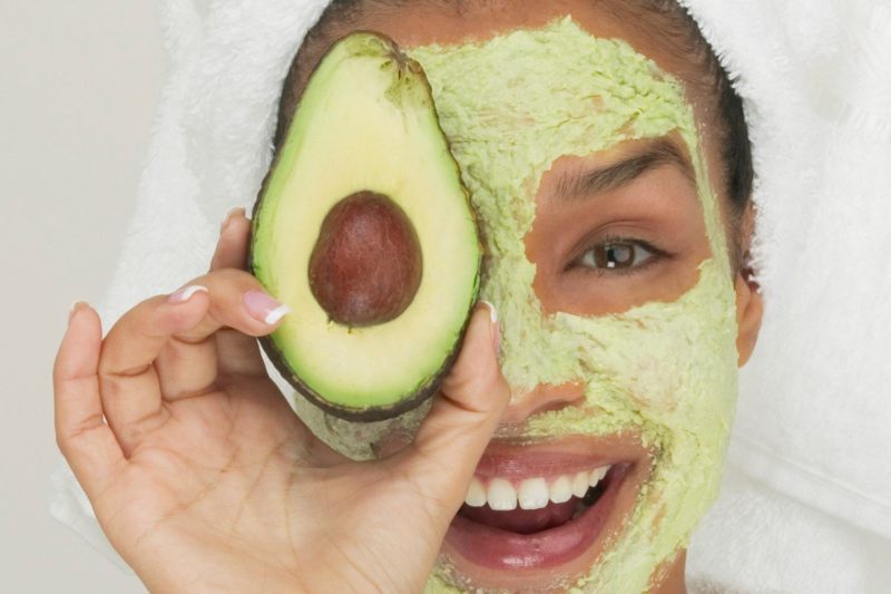 Masque avec avocat Masque avec avocat