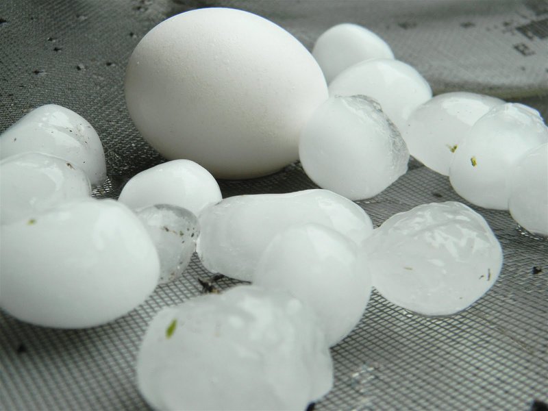 La forme et la taille de la grêle dans un rêve La forme et la taille de la grêle dans un rêve