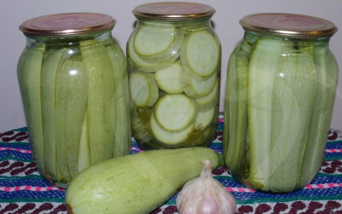 courgettes marinées