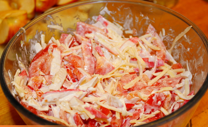 salade à la mer rouge