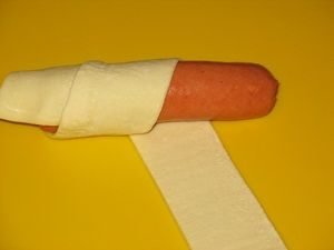 Saucisses à la pâte feuilletée