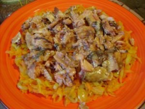 Salade de Sardines et Légumes Cuits