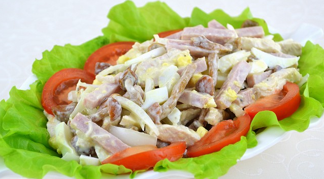 salade de jambon