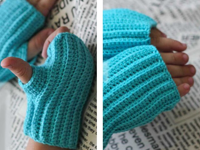 Comment crocheter des mitaines?