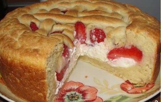 tarte aux fraises