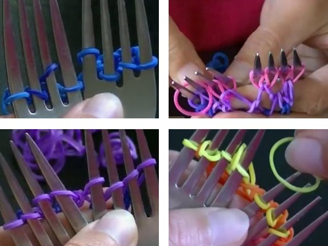 Comment tisser des bracelets en gomme: tutoriels photos et vidéos