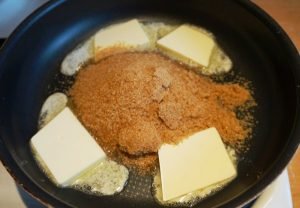 Tarte aux pommes - retournée