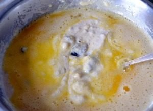 Semoule aux pruneaux et graines