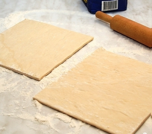 Tarte colorée aux légumes