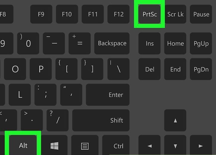 Alt et Print Screen sur l'ordinateur Alt et Print Screen sur l'ordinateur