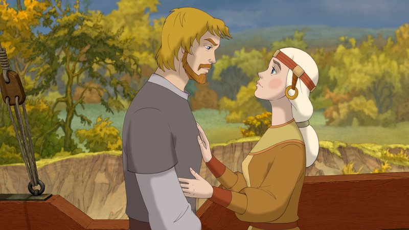 Caricature orthodoxe Conte de Peter et Fevronia