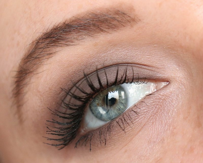 Maquillage de jour pour les yeux bleus et gris Maquillage de jour pour les yeux bleus et gris
