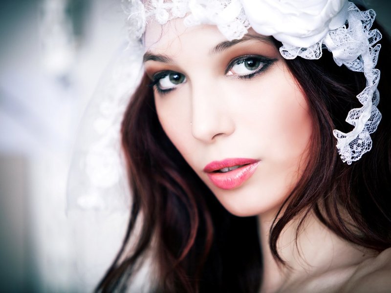 Maquillage de mariage pour les yeux gris Maquillage de mariage pour les yeux gris