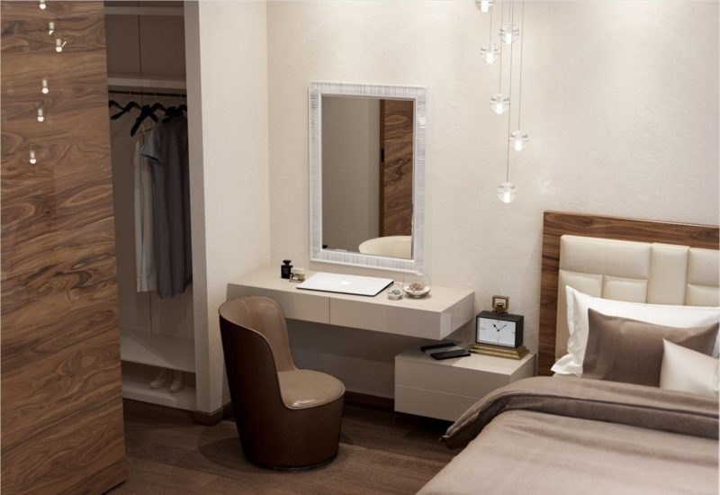 Coiffeuse au lit Coiffeuse au lit