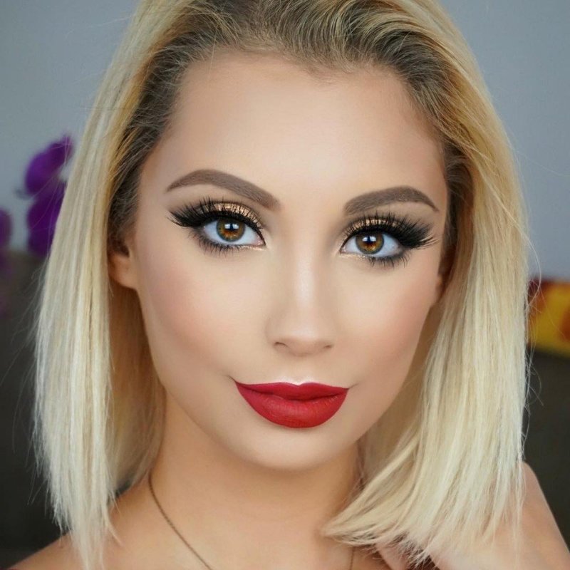 Maquillage doré Maquillage doré