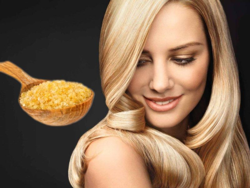 L'effet des cheveux laminés avec de la gélatine L'effet des cheveux laminés avec de la gélatine