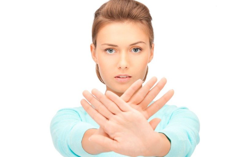 Interdiction après la bio-revitalisation Interdiction après la bio-revitalisation