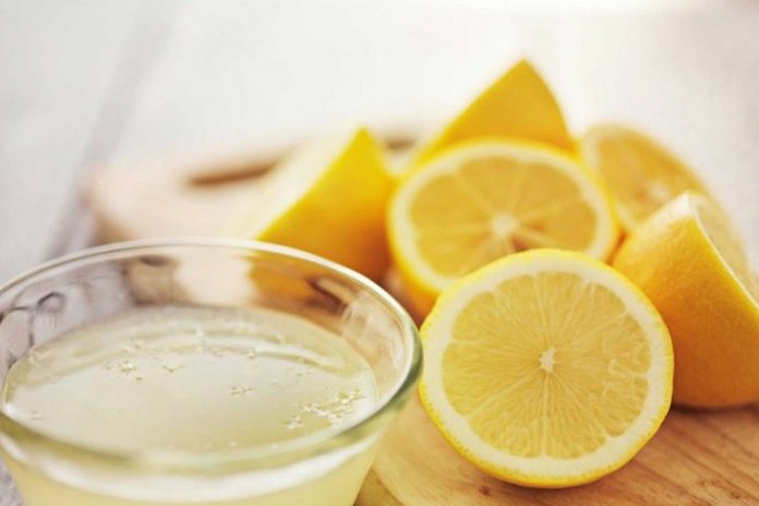 Masque à la gélatine et au citron Masque à la gélatine et au citron