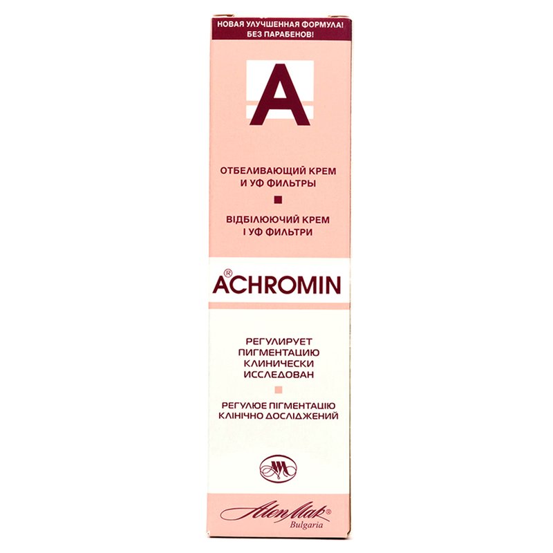 Crème achromine