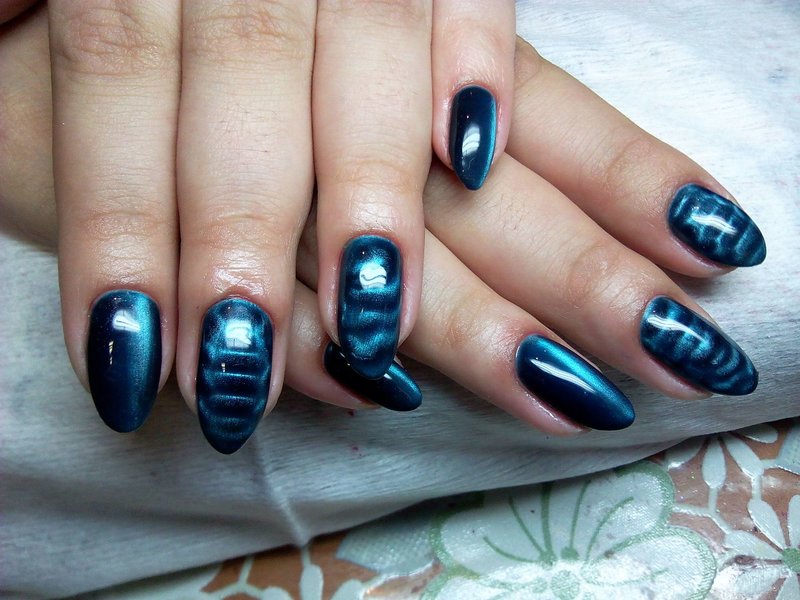 Oeil de chat bleu Oeil de chat