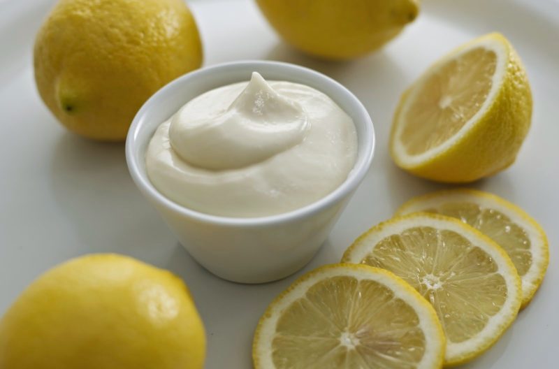 Mayonnaise et Citrons Frais Mayonnaise et Citrons Frais