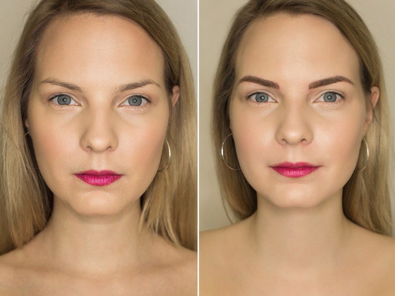 Tatouage avec une méthode de cheveux avant et après Tatouage avec une méthode de cheveux avant et après