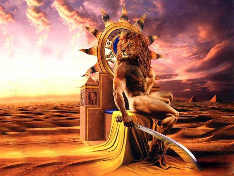 Homme de lion Homme de lion